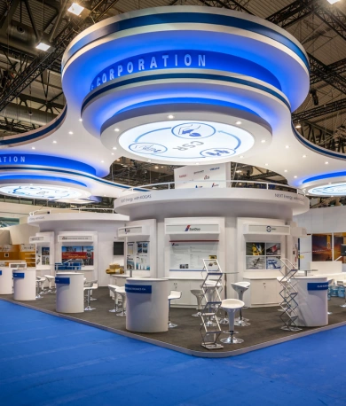 Corporate Exhibition Stall Fabrication Services